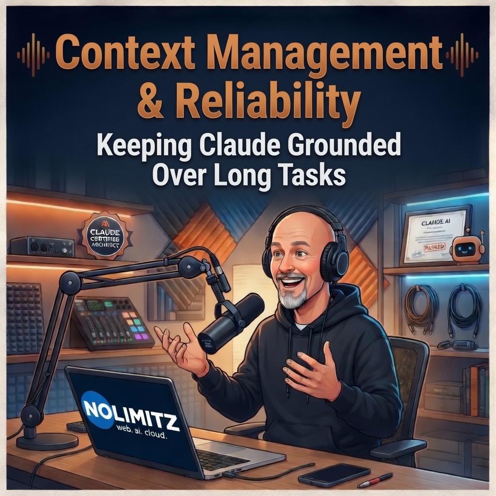 Domain 5: Context Management & Reliability — Keeping Claude Grounded Over Long Tasks